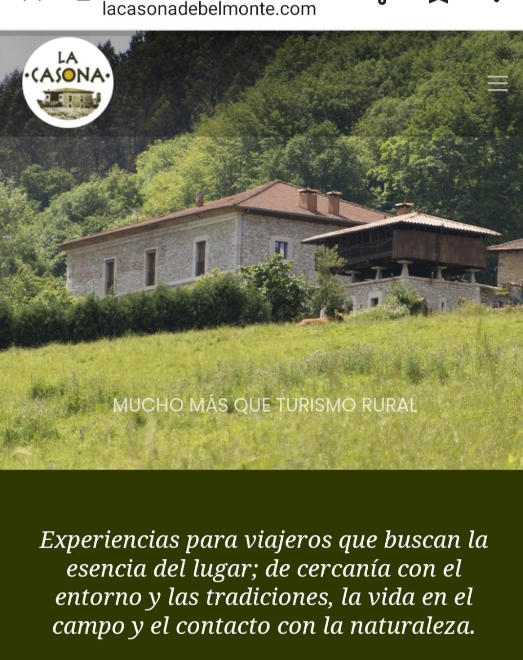 Agroturismo La Casona De Belmonte Ovinana (Belmonte de Miranda) Exterior foto